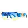 Superhot Eyewear 49300 Oversized One-Piece Sunglasses UV400 Luxury Frame for Unisex 2025 Styling