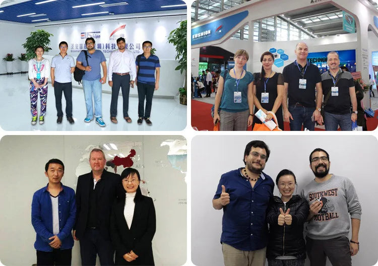 Poly mailer shipping envelope company team photo with mailing supplies context.