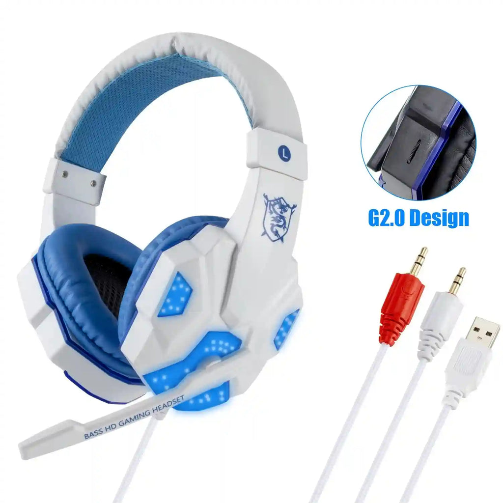 Wired Gaming Headset with Microphone - 7.1 Surround Sound for PC and PS5 Tidesmit