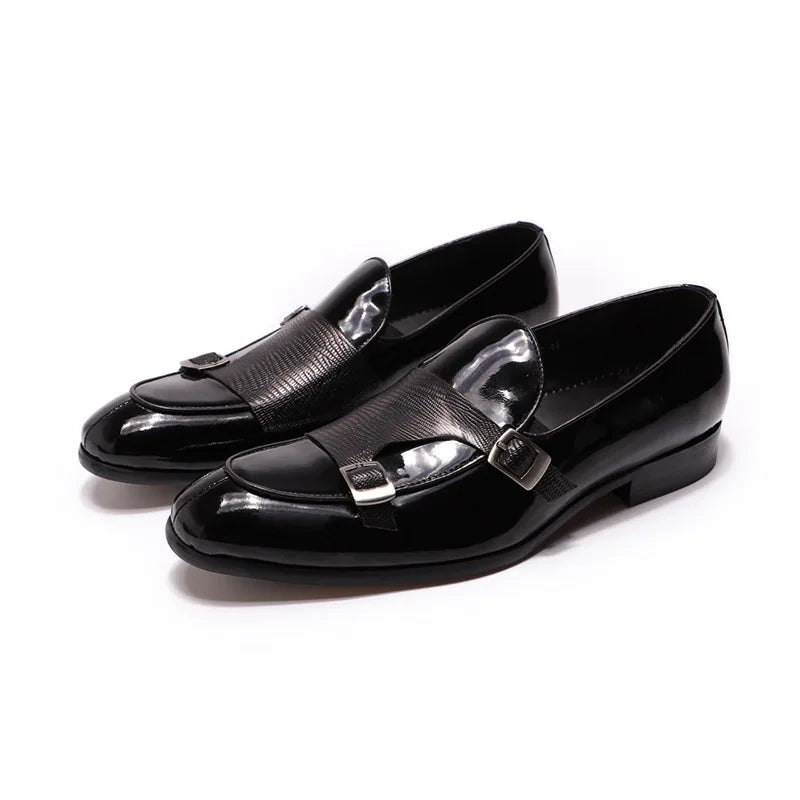 Dropshipping Classic British Genuine Leather Formal Men Fashion Office Dress Shoes ODM Big Size Loafers Shoes