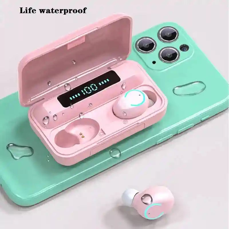 F9 Wireless Earbuds 2000mAh Charging Case - Tidesmit Audio Tidesmit