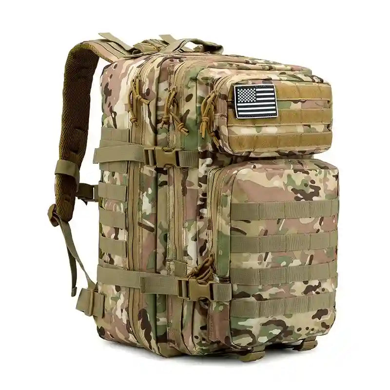 45L Tactical Waterproof Backpack - Durable Gym and Trekking Bag Tidesmit
