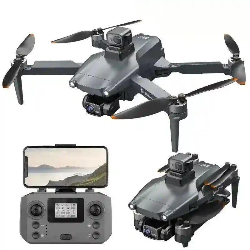 L600 Pro 4K Camera Drone - Foldable GPS Aircraft Silvery Silvery L600 Pro Tidesmit