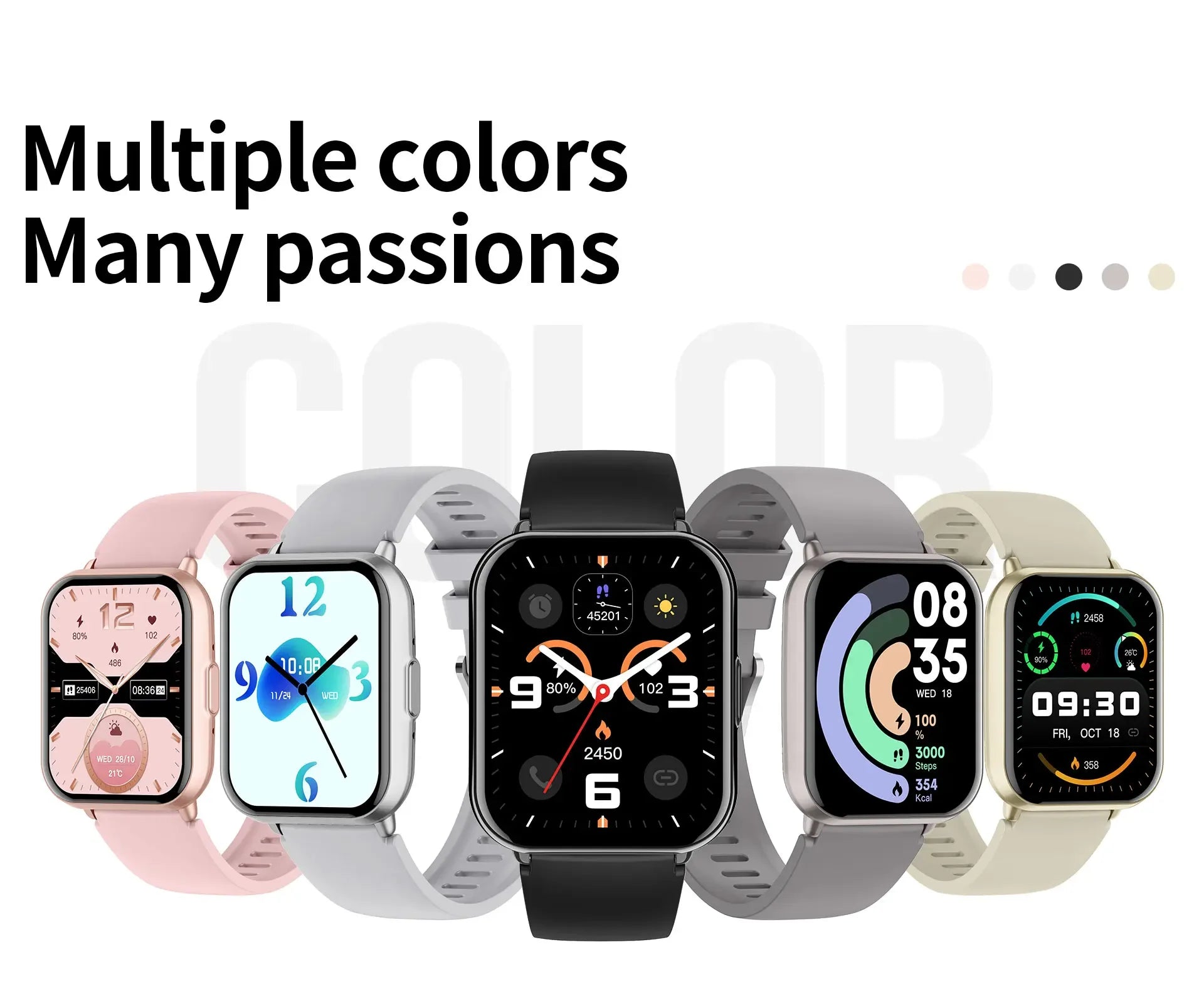 Smartwatch with Call Function, Fitness Tracker & Heart Rate Monitor - Z169 My Store