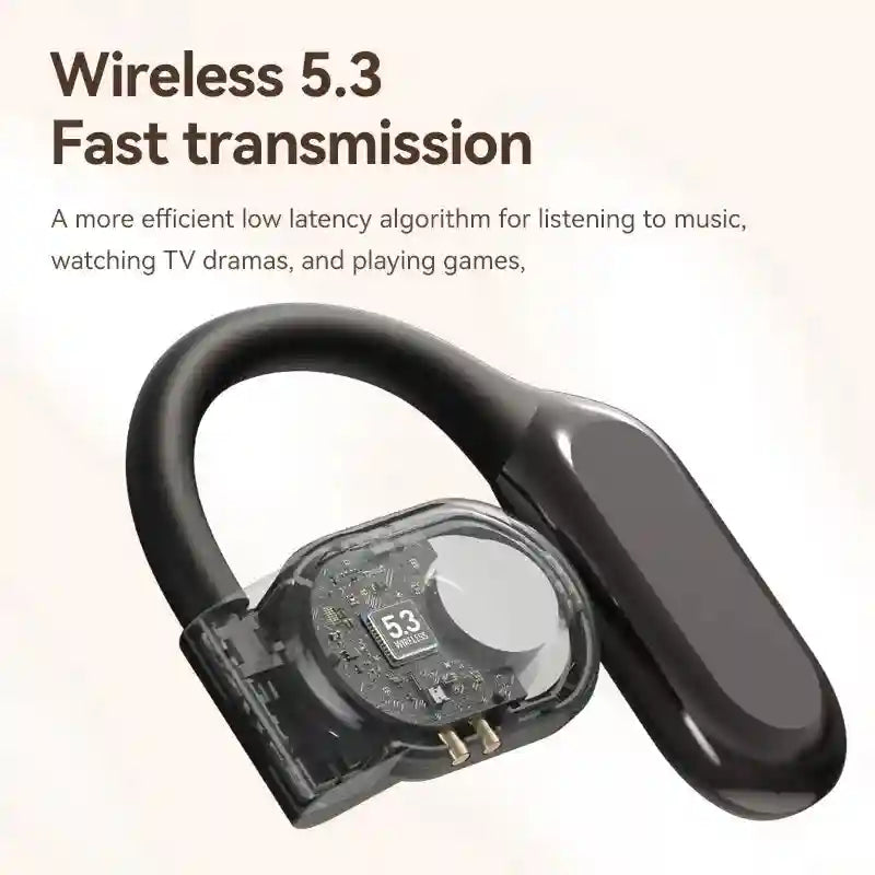 Noise Cancelling Earbuds with LED Display by Tidesmit Tidesmit