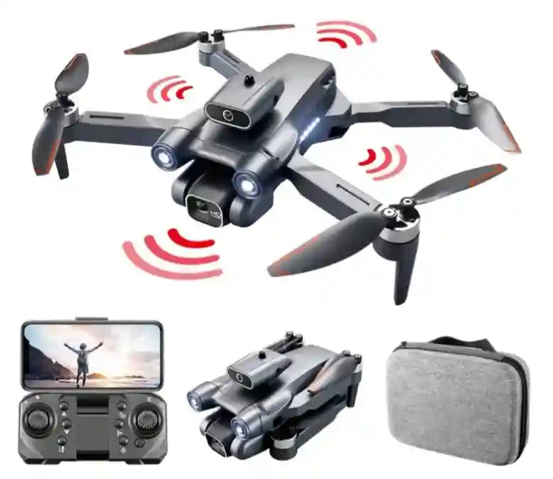 4K Mini Drone with Obstacle Avoidance - LSRC S1S Foldable Quadcopter Tidesmit