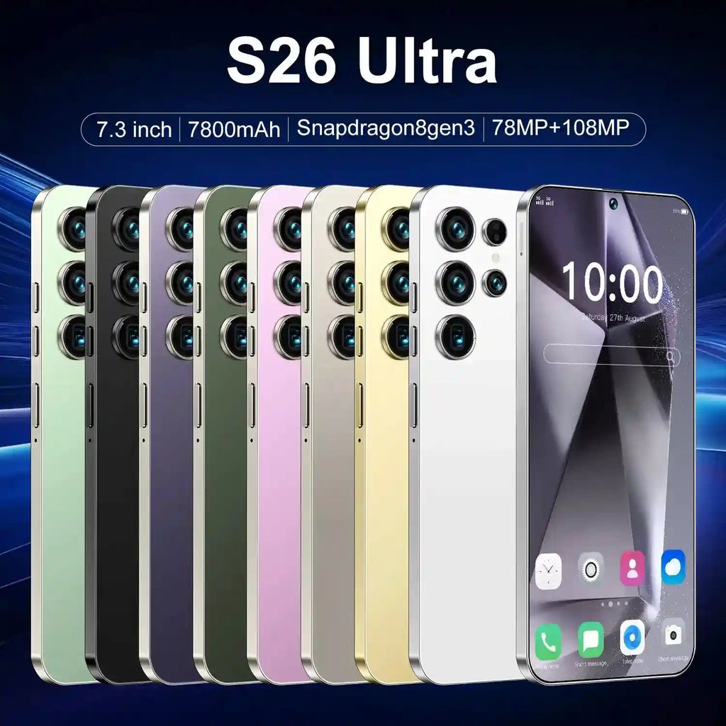 S26 Ultra 5G Smartphone: 22GB RAM, 1TB Storage, Unlocked Android Tidesmit
