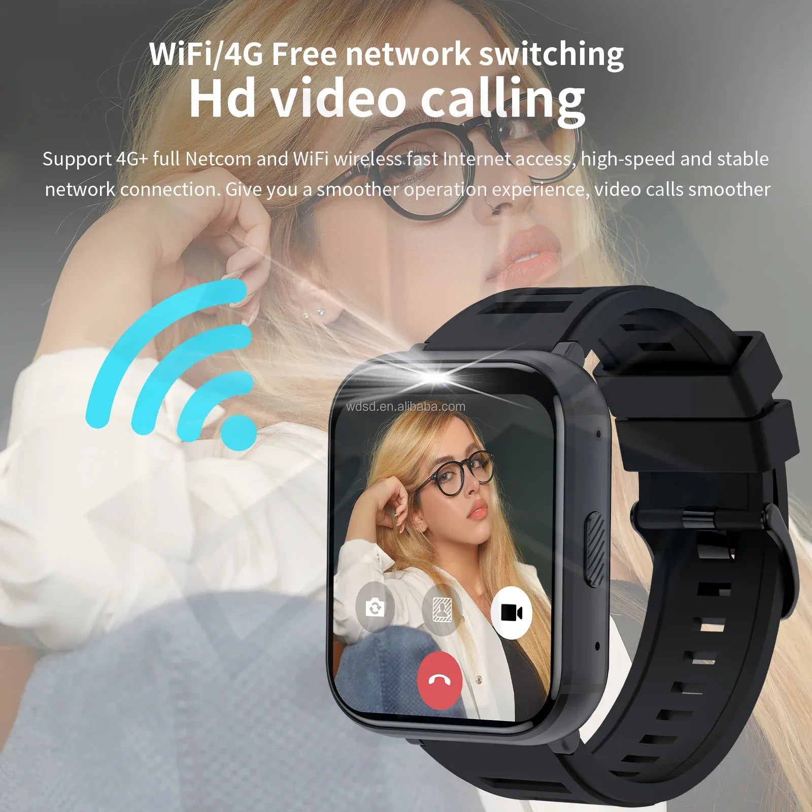 4G Smartwatch Fitness Tracker with Camera, GPS and Heart Rate Monitor My Store