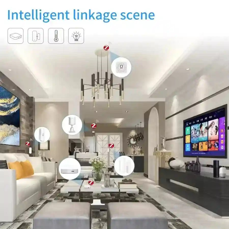 Zigbee PIR Motion Sensor WHZPIR01 - Smart Home Security Alert Tidesmit