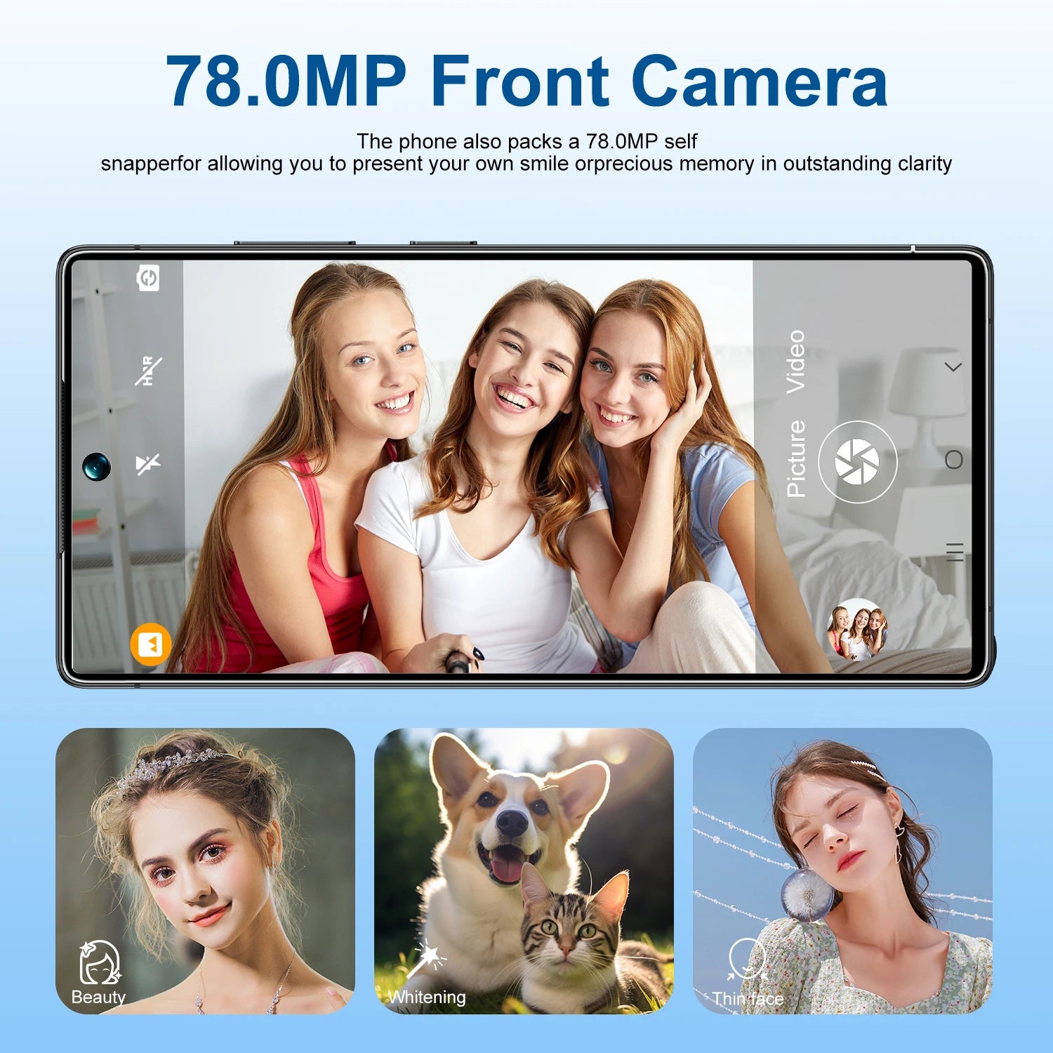Samsung S25 Ultra 2025 unlocked smartphone with 16GB RAM and 1TB storage showing side profile view