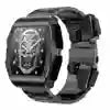 Tidesmit JM09 Smartwatch With Wireless Earbuds - IP67 Waterproof Fitness Tracker Black steel JM09 Tidesmit