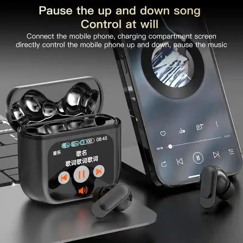 Noise Cancelling Earbuds with Touch Screen | Tidesmit SE60 Tidesmit