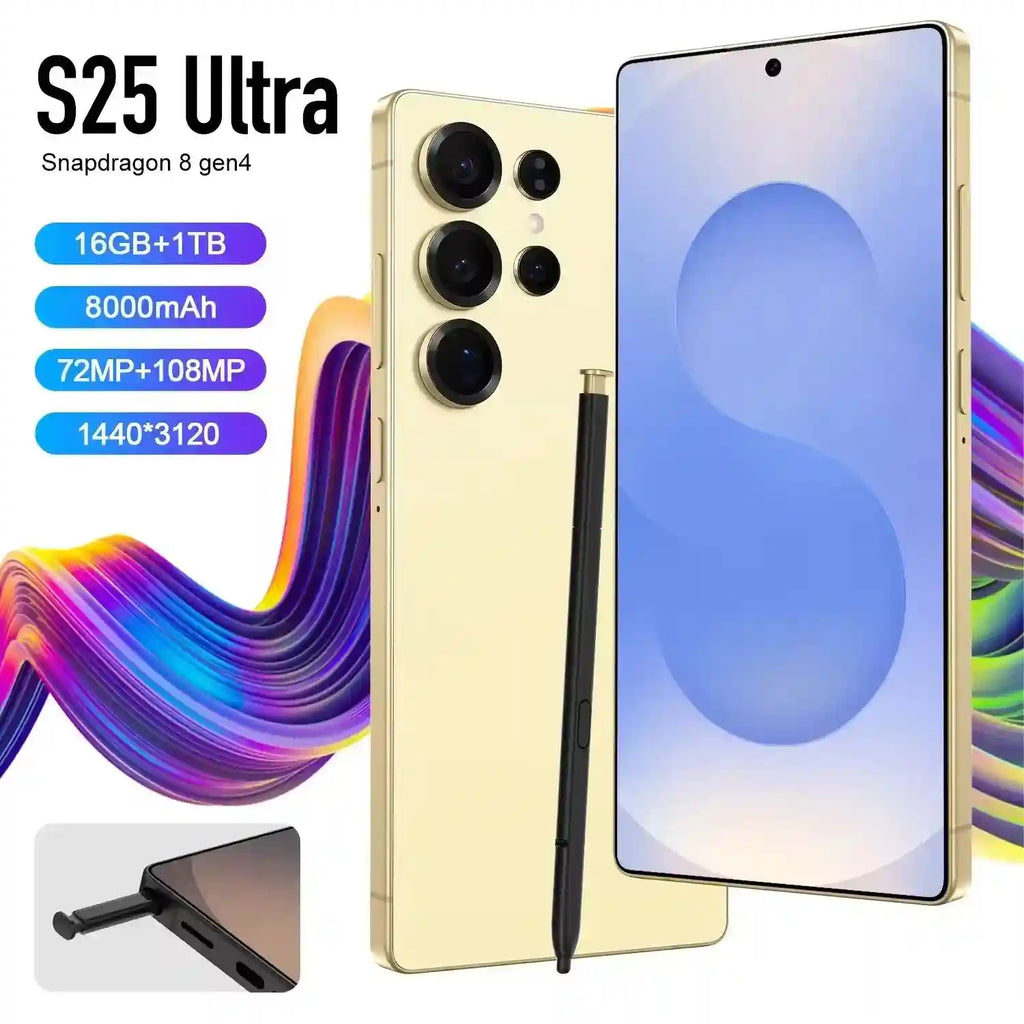 S25 5G Smartphone | 16GB RAM, 1TB Storage & AMOLED Display Tidesmit