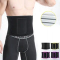 Waist Support Belt for Back Pain Relief - Adjustable Lumbar Brace Yellow Tidesmit