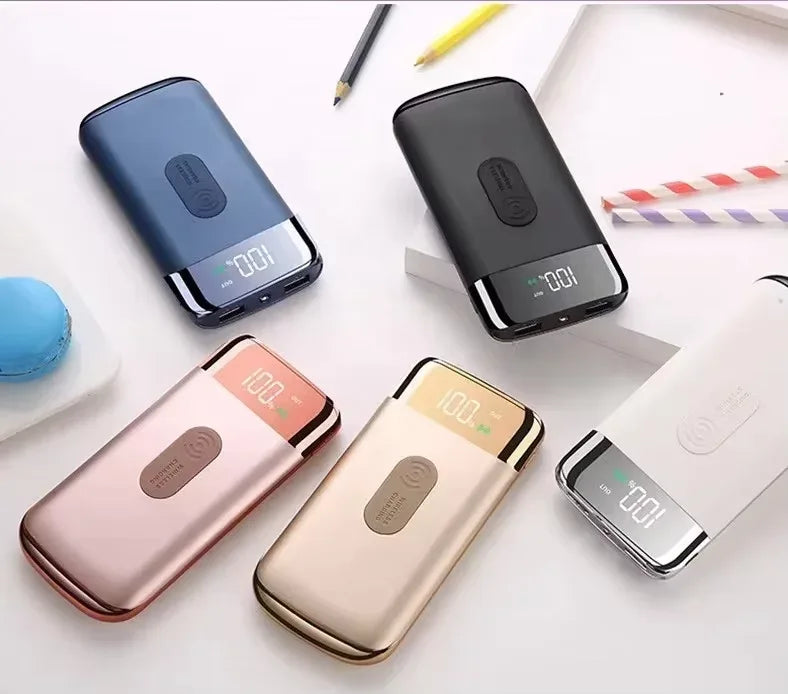 10000mAh Power Bank with Custom Luminous Logo - Slim Portable Charger Tidesmit