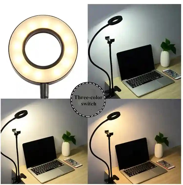 14 Inch LED Ring Light with Phone Holder - Tidesmit M013 Series Tidesmit