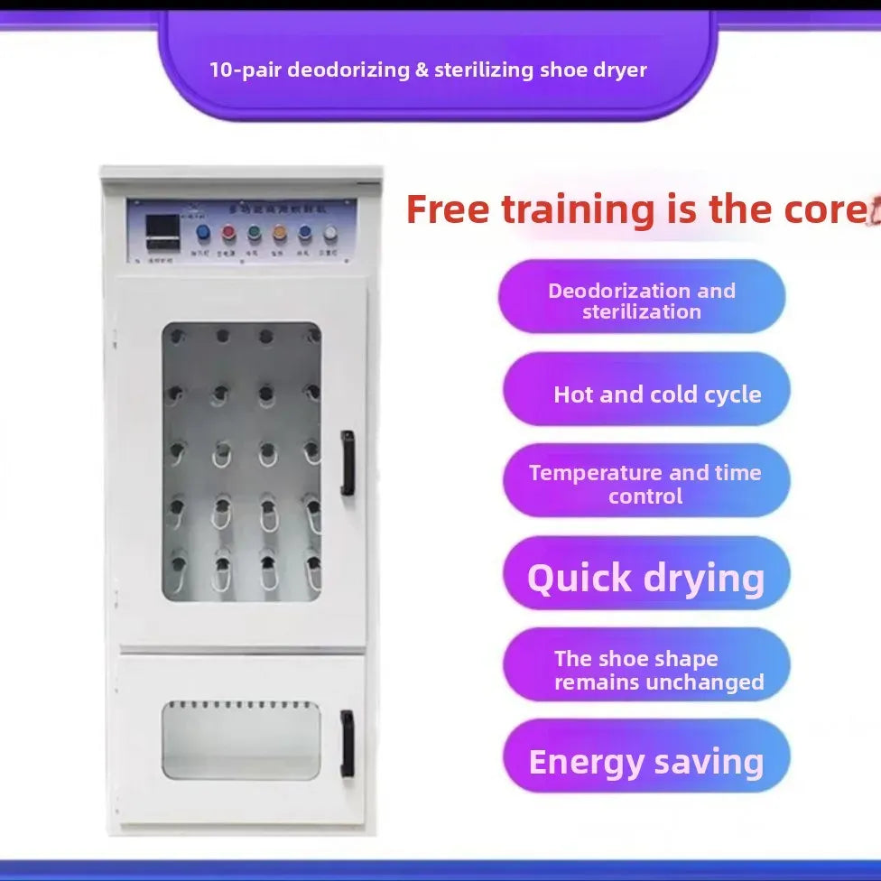 Professional Commercial Shoe Cleaning Machine Automatic Sneakers Washing Dryer Sterilizer for Shoe Store and Laundry