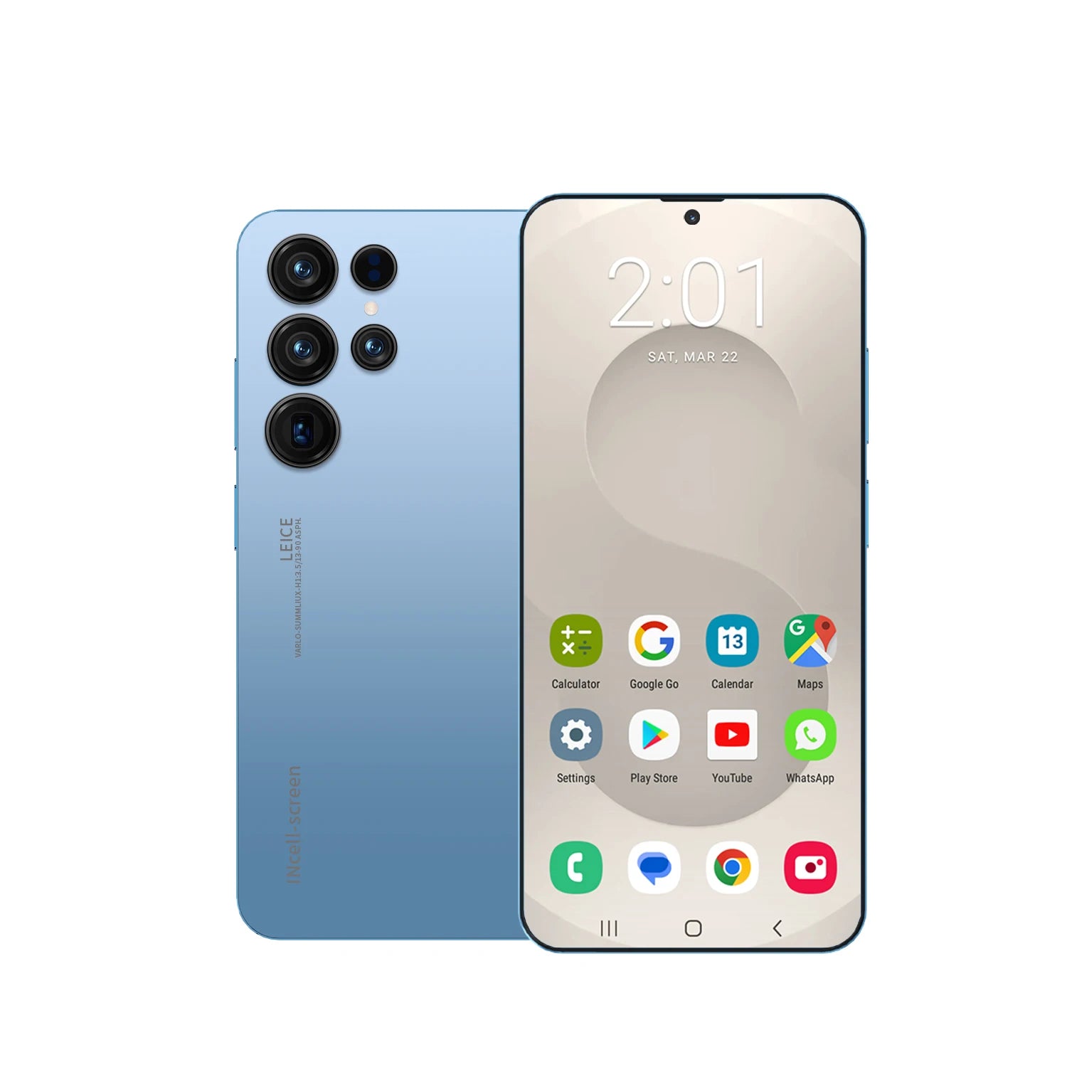 2025 S26 Ultra Android 15 5G smartphone with 16GB RAM 1TB storage and 7.3 inch HD display in gallery view