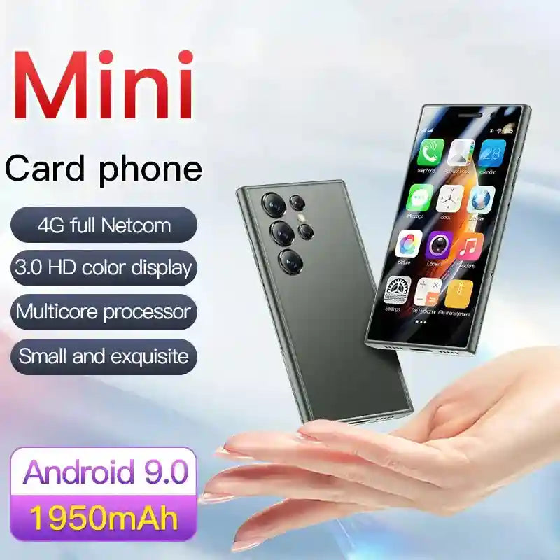 Mini 4G Smartphone: 3-Inch Compact Unlocked Mobile (16GB, 2GB RAM) Tidesmit