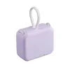 Portable Charger 4000mAh Clip-On Power Bank with PD Power Delivery 4000mah Purple Tidesmit