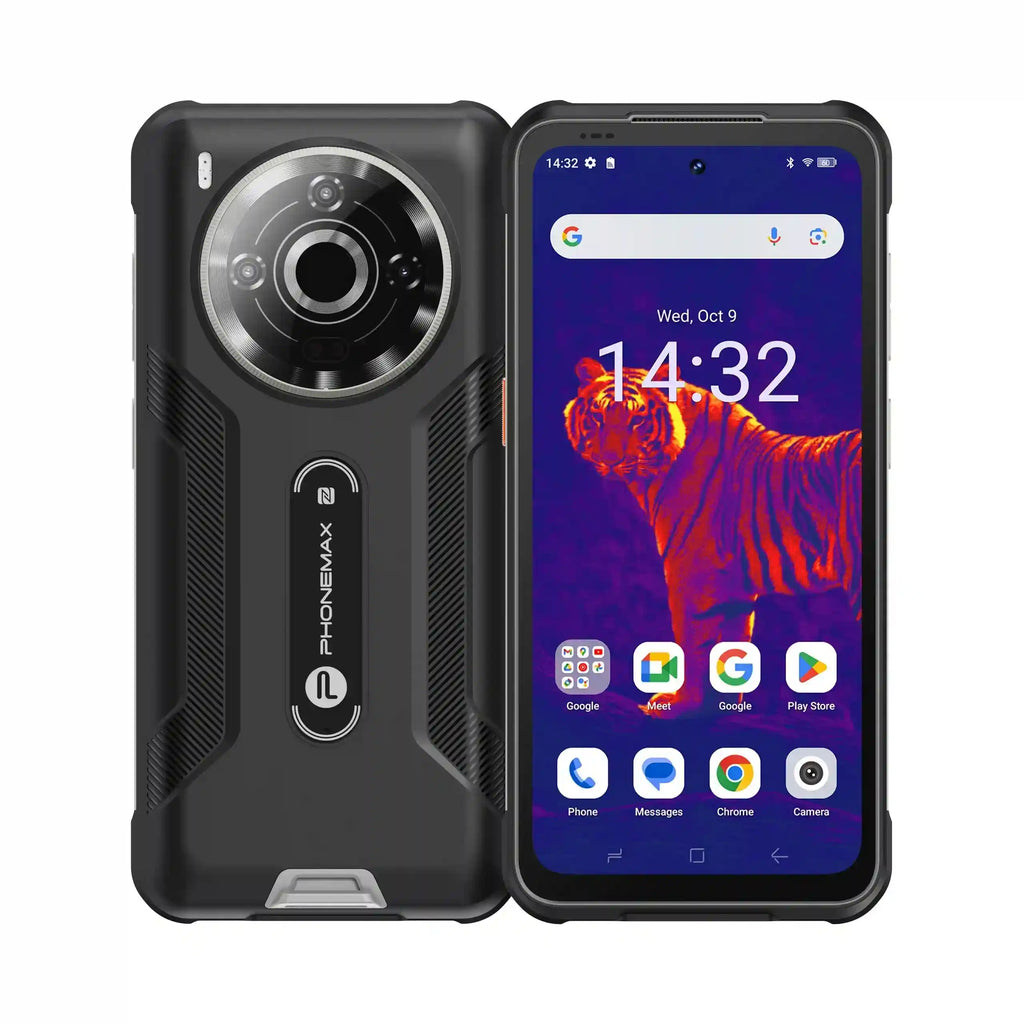 Rugged 5G Smartphone 12GB/512GB with Thermal Imaging by Tidesmit Tidesmit
