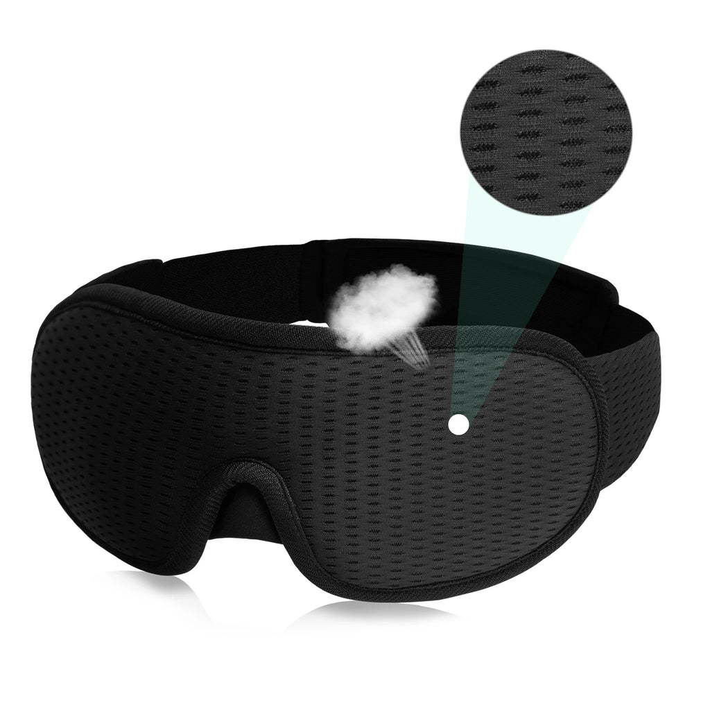 3D Sleeping Mask Slaapmasker Eye Shade Blindfold Sleeping Aid Face Mask Eyepatch