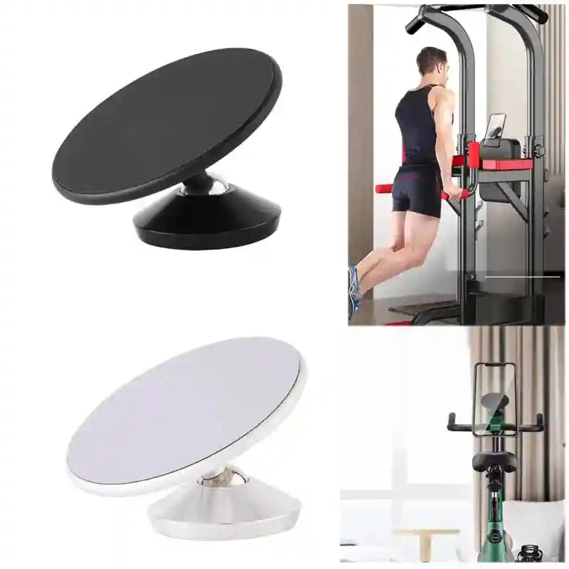 Magnetic Phone Holder for Gym - Aluminum Dual Magnet Mount Tidesmit