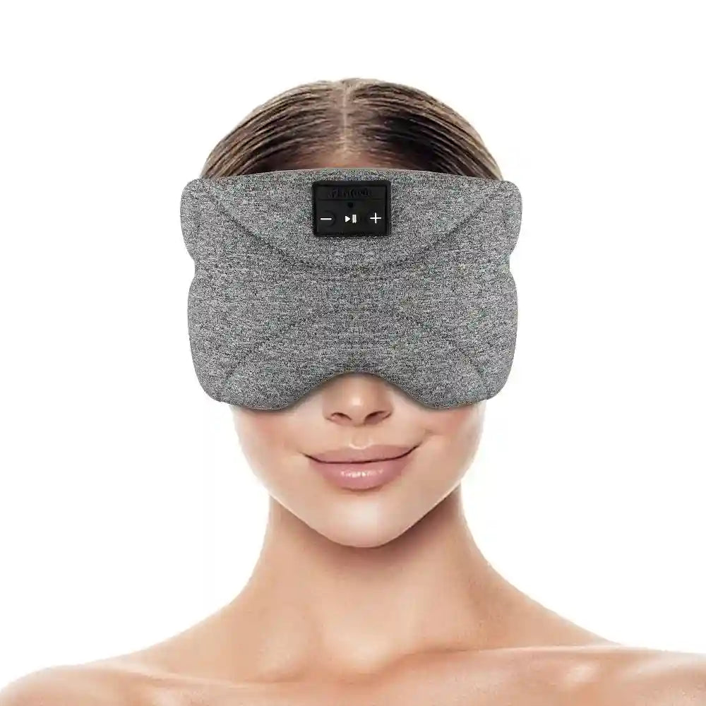 Bluetooth Sleep Eye Mask with Wireless Headphones - Grey Tidesmit Tidesmit