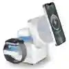3-in-1 Magnetic Wireless Charging Stand | Fast Qi Certified Multi-Device Universal White Tidesmit