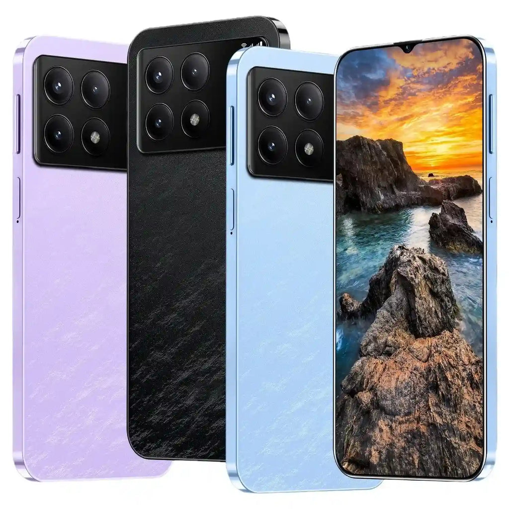Tidesmit 5G Smartphone, 1TB Storage, 16GB RAM, Dual SIM Unlocked Tidesmit