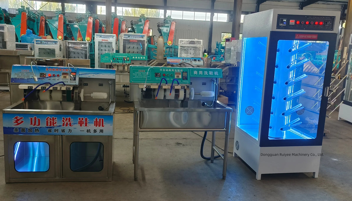 Stainless Steel Automatic Shoe Washing Machine with Drying Commercial Sneaker Cleaner Washer for Shoe Shops Laundry Use