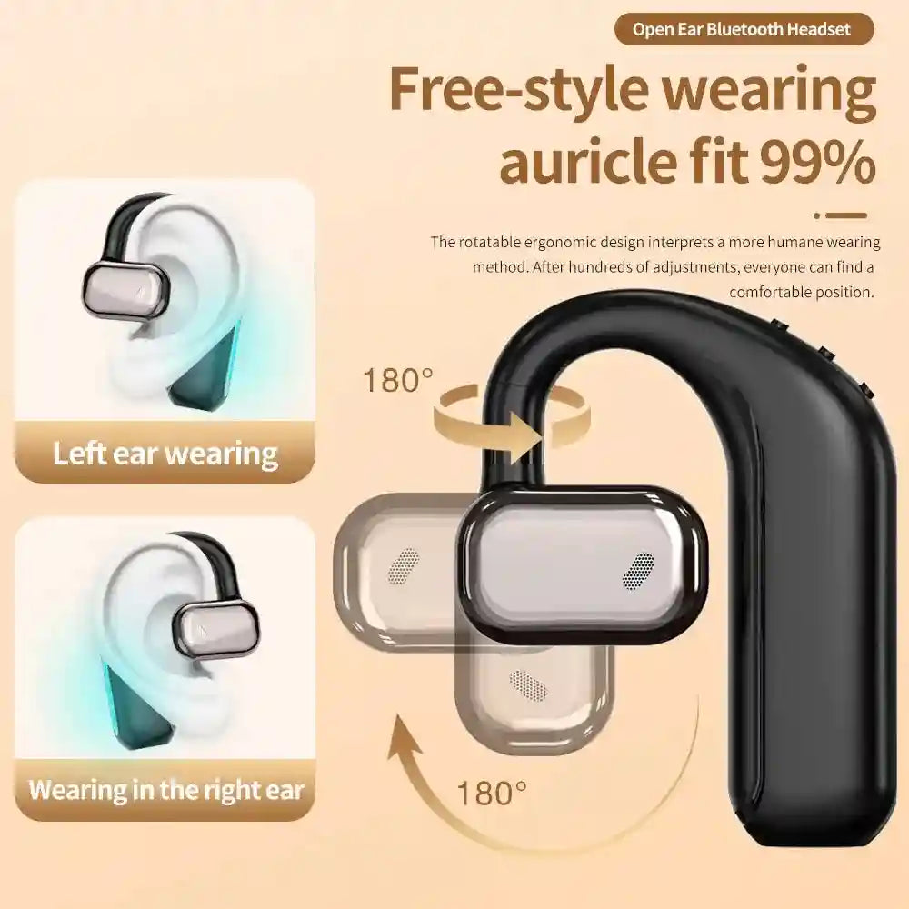 Bone Conduction Wireless Sports Earbuds A107 | Open Ear | Tidesmit Tidesmit