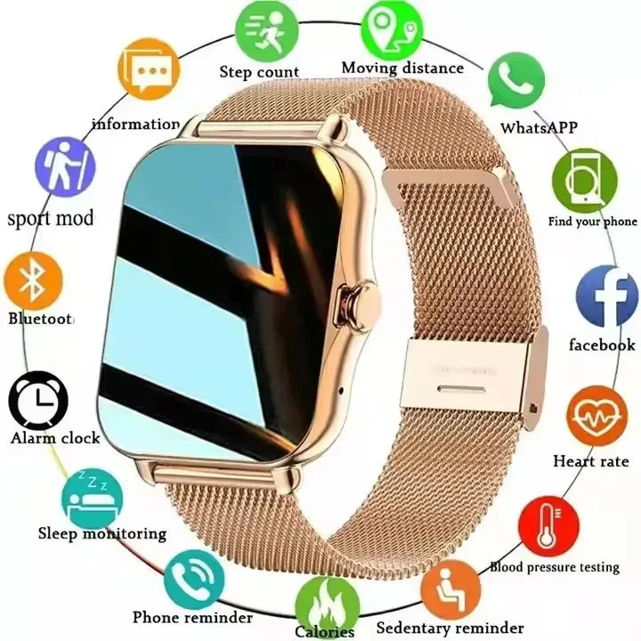 Smartwatch Fitness Tracker with Bluetooth Calling & Heart Rate Monitor My Store