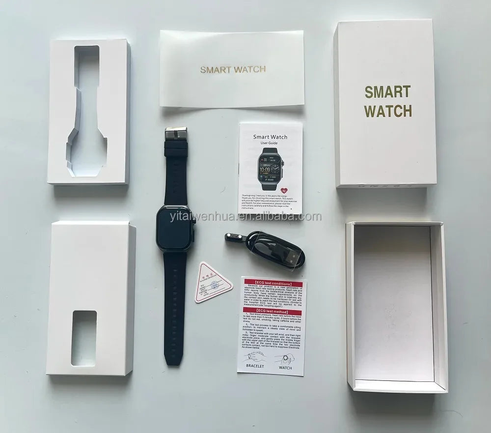 Fitness Smart Watch with AMOLED Display & Bluetooth Calling (ET585) My Store