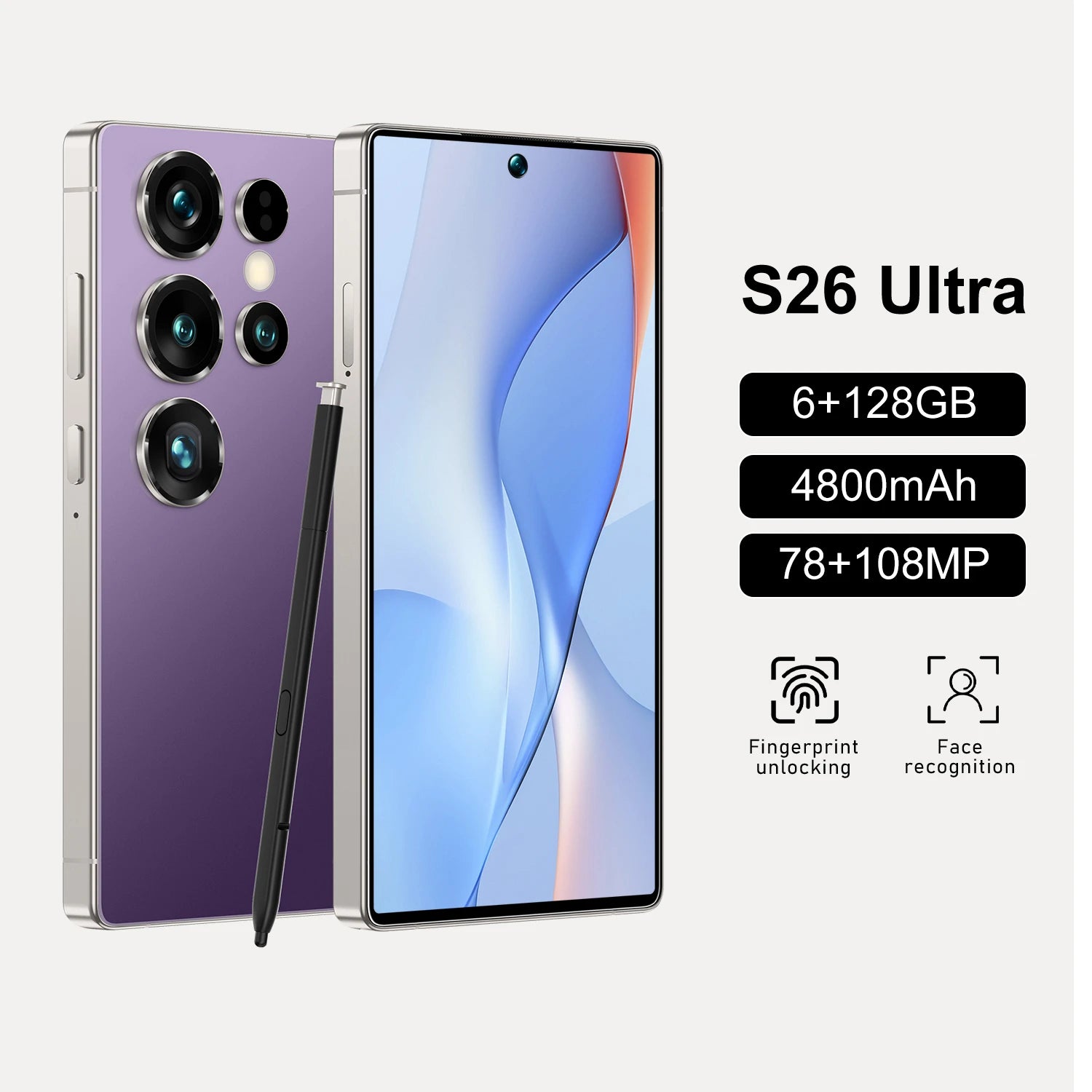 Tidesmit 5G Smartphone: Compact 5.0 inch, 6GB RAM, 128GB Storage Tidesmit