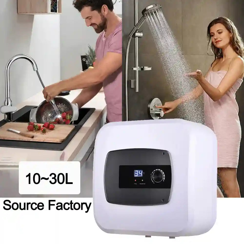15 Liter Electric Water Heater - WiFi Smart Under Sink Tank 1500W Tidesmit