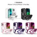 Magnetic Phone Ring Holder for iPhone 16 Pro Gray - Secure Grip Accessory OPP Bag Tidesmit
