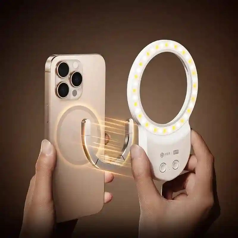 Mini Phone Fill Light K23: Portable LED for Content Creation Tidesmit