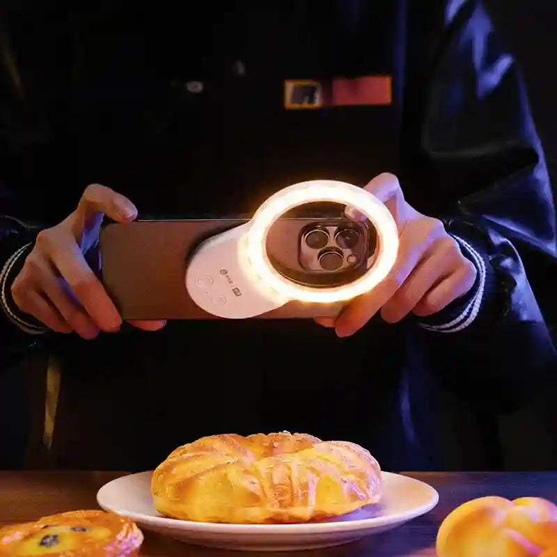 Mini Phone Fill Light K23: Portable LED for Content Creation Tidesmit