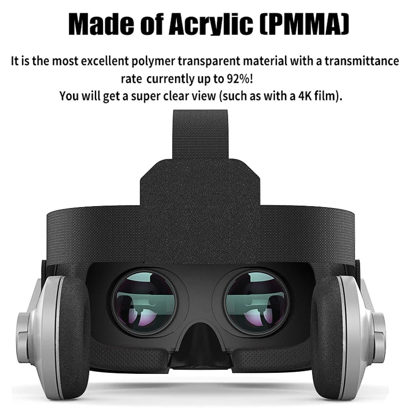 VR Headset for Smartphones | Immersive 3D Smart Glasses by Tidesmit Tidesmit