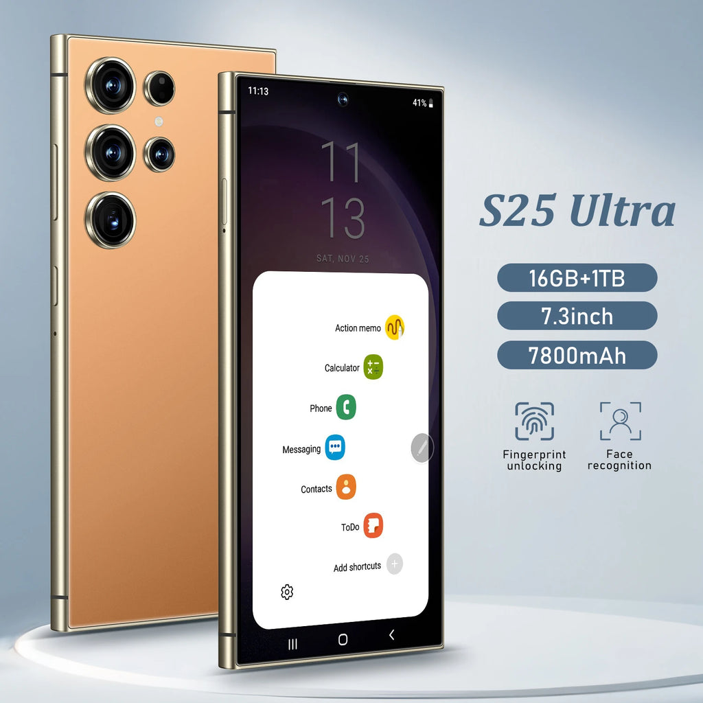 5G Smartphone 1TB 16GB RAM Dual SIM Unlocked Android Device Tidesmit