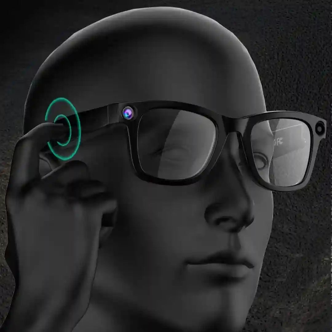 Smart Glasses with Integrated Camera, Music and Translation - Tidesmit G300 Tidesmit