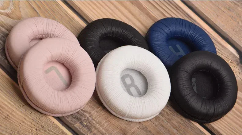 1 Pair Soft Earpads for JBL Tune 500BT T450BT T600 Headphones Protein Leather Foam Ear Pad Pillow Cover Cushion Replacement Tidesmit