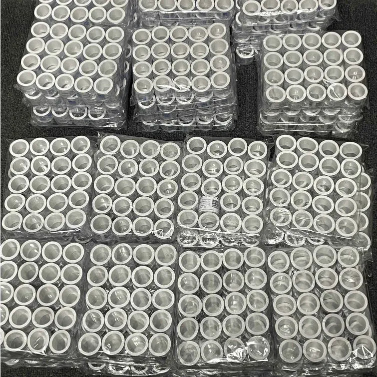 Sheet of circular self-adhesive U.S. flag stamps with red stripes and blue stars