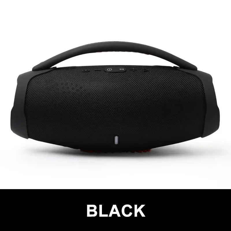 Portable Bluetooth Speaker: Waterproof Wireless Audio with Bass Boost Black My Store