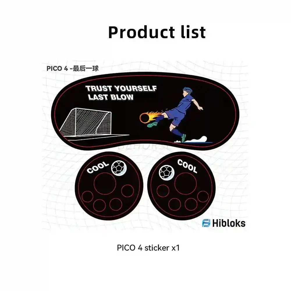 VR Headset Controller Skin Set For Pico Neo 4 Protective Decal option 2 Tidesmit