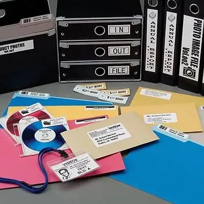 For Brother QL Printer Compatible Ribbons 29 X 90mm Die-Cut Standard Paper Address Barcode Multipurpose Label Tape Roll