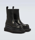 Round Toe Pull on Unisex Trendy Sneaker Shoes Beatle Turbo Cyclops 70mm Ankle Leather Platform Boots for Men Dress Shoes