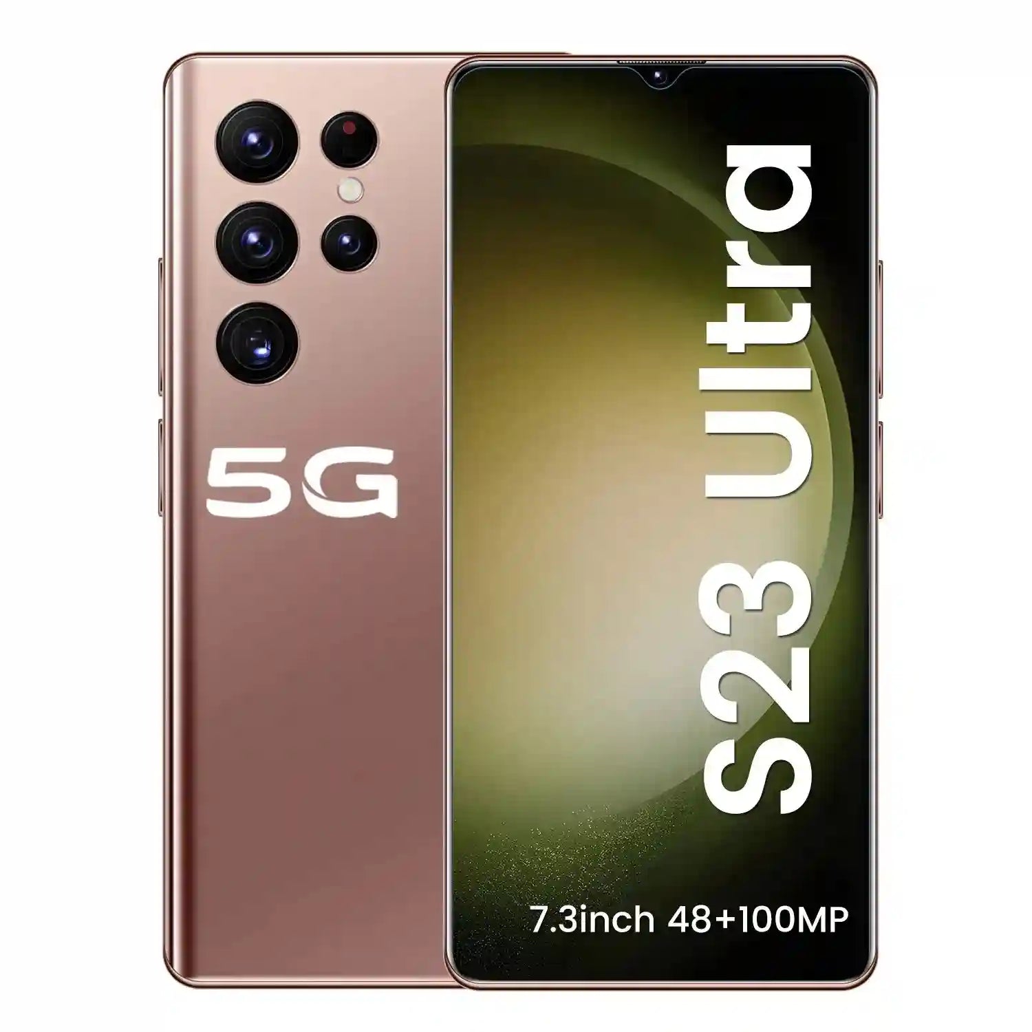 5G Smartphone 16GB RAM 1TB Storage 7.3 Inch AMOLED Display Blue Gold 16g 1TB Tidesmit