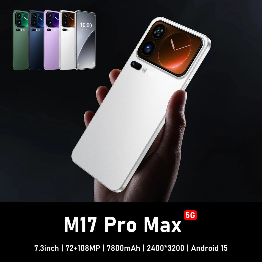 Tidesmit 7.3-inch 5G Smartphone, 16GB RAM, 1TB Storage - Unlocked Tidesmit